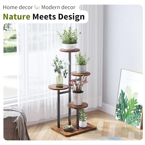 4 Tier Plant Stand Indoor, Multiple Plant Stands for Indoor Plants