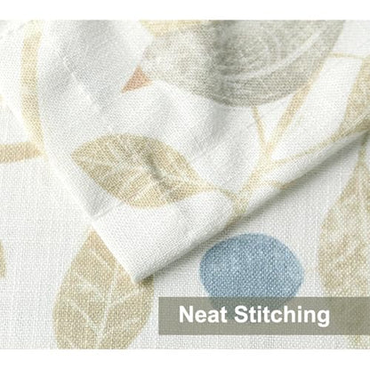VOGOL Birds Print Curtain Valance, Rod Pocket, 52 x 14, 1 Panel, Beige - color: Birds, size: 52"W x 14"L (Pack of 1)
