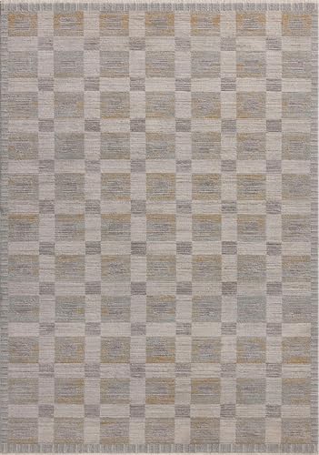 Loloi Amber Lewis Cali Mist/Wheat 2'-7" x 8'-0" Runner Rug - color: Mist / Wheat, size: 2'7" x 8' (Rectangular)