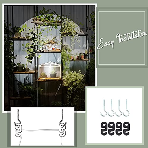 JACKYLED Extension Hanging Lantern Cord Cable UL 12Ft 1 Pack - style: 1pack(switch near the bulb)