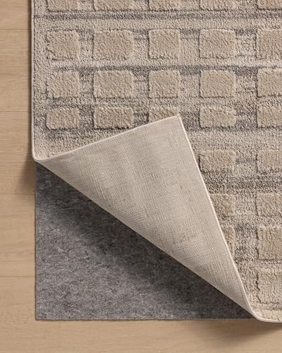 Loloi Amber Lewis Monty Collection MOT-06 Pebble/Beige 2'-7" x 8'-0" Runner Rug - color: Pebble / Beige, size: 2'7" x 8' (Rectangular)