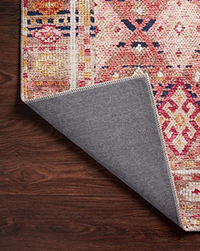 Loloi Layla Magenta/Multi 2'-6" x 9'-6" Runner Rug - color: Magenta / Multi, size: 2'6" x 9'6" (Rectangular)