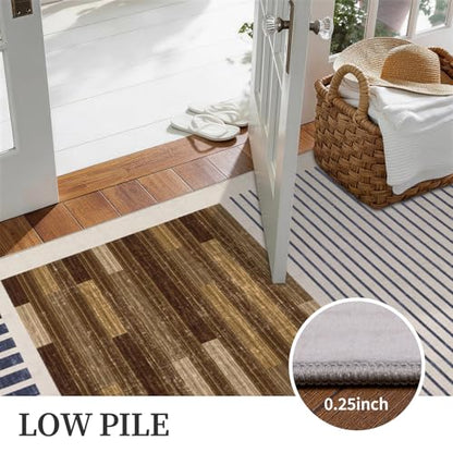 8x10 Washable Area Rug for Living Room, Modern Abstract, White Brown Black - color: Beige Brown, size: 8' x 10'(Rectangular)