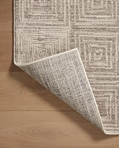 Loloi Darby Beige/Grey 11'-6" x 15' Area Rug - color: Beige / Grey, size: 11'6" x 15' (Rectangular)