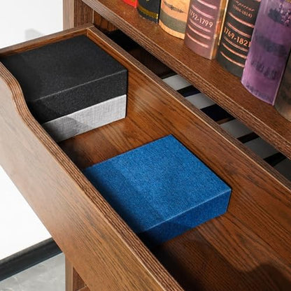 Photo Storage Box 5x7, Keepsake Box - Blue - color: Navy Blue, size: 5"x7"
