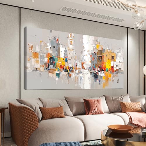 Abstract Canvas Colorful Wall Art Decor Prints Artwork for Walls 24"X48" - color: TB-01P, size: 48"L x 24"W