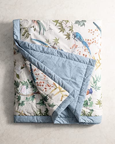 Maison d' Hermine Throw Blanket for Couch Lightweight Soft (50''X60'') - color: 002 - Hokuzai - Grey, size: 50"x60"