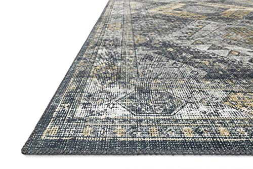 Loloi Skye Graphite/Silver 2'-0" x 5'-0" Accent Rug - color: Graphite / Silver, size: 2' x 5' (Rectangular)
