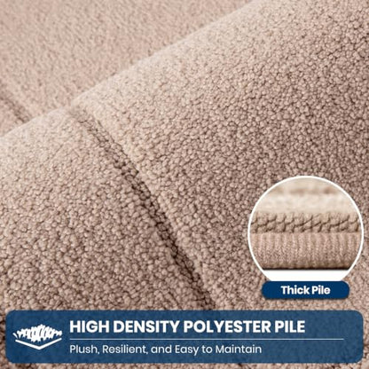 PURRUGS Kitchen Rug, Kitchen Mat, 32" x 47", Beige - color: Beige, size: 32" X 47"