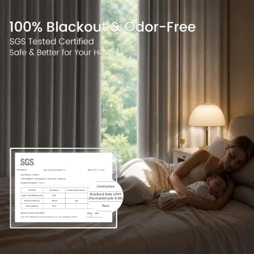 Topfinel Ivory White Pinch Pleated Blackout Linen Curtains, 105 Inch Long Energy Saving Thermal Insulated Living Room Panels, Neutral Farmhouse Noise Cancelling Drapery, Beige White,40" W*105" L - color: Beigewhite, size: 40"W x 105"L (Pack of 2)