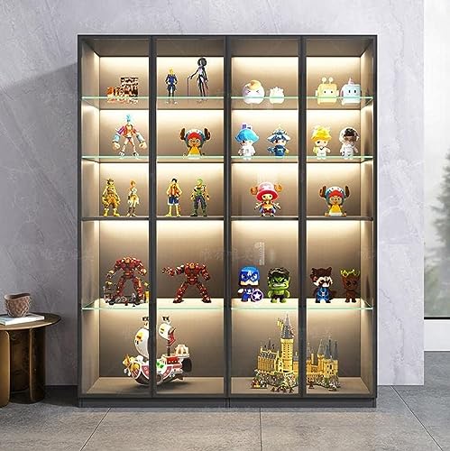 Premium LED Light Strips Kit: 6 x 12 Linkable Bars + Rocker Switch for Warm White Ambient Lighting in Cabinets, Closets, Shelf, Display Case, Showcase Lighting, 3000K Warm White - color: Warm White