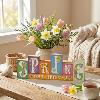 Easter Decorations, Wooden Easter Table Decorations