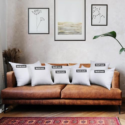 Utopia Bedding Throw Pillows, Decorative 16x16 Pillow Inserts, Set of 4 - size: 16x16 Inch