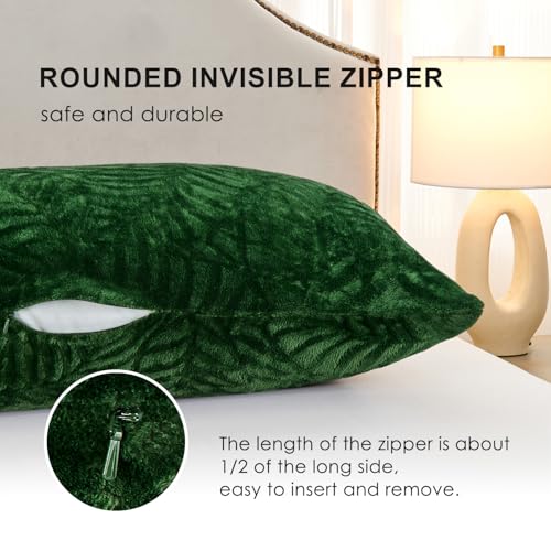 SOCHOW Body Pillow Cover 21x54 Inches, 1 Pack, Olive Green - color: Olive Green, size: 54" x 21" (Pack of 1)