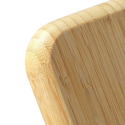 Bamboo Vanity Tray, Bathroom Counter Tray, Toilet Tank Top Tray for Organizing and Decor Display, 9.8 x 5.5 x 0.8 inch - size: 9.8" x 5.5" x 0.8"