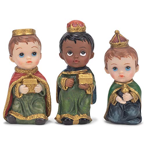 Kurt S. Adler 1.6-4.5" Children's Nativity, 13-Piece Set (D3762)