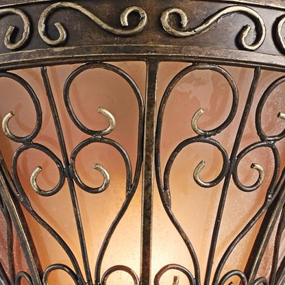 Kichler Marchesa 14.75" 1-Light Wall Sconce Light, Terrene Bronze