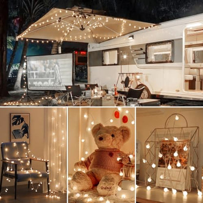 Minetom Battery Operated String Lights, 21FT 60 LED Classroom Lights - color: Pure White, size: 1 Pack