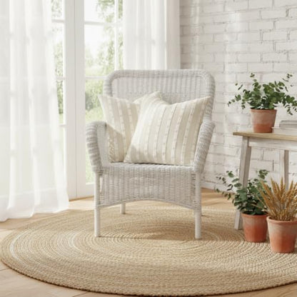 Beige Boho Outdoor Throw Pillow Covers 16x16 Set of 2 - color: Beige, size: 16" x 16" (Pack of 2)