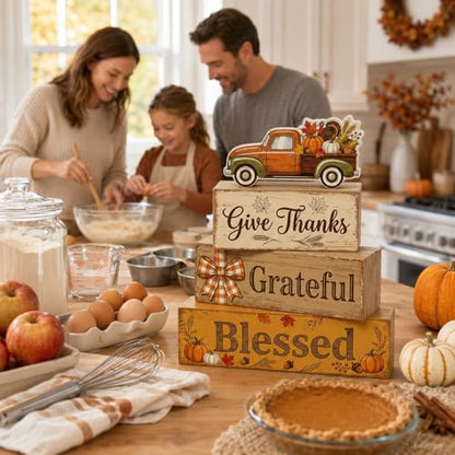 Thanksgiving Decor, Truck Fall Decor, Fall Decorations for Home