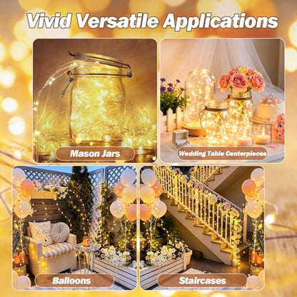 20PACK Fairy Lights Battery Operated,Mini Fairy Craft Lights