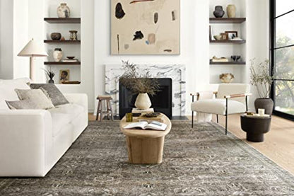 Loloi Layla Antique/Moss 9'-6" x 14' Area Rug - color: Antique / Moss, size: 9'6" x 14' (Rectangular)