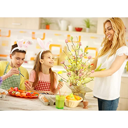 18Inch Easter Egg Tree Decorations for Home Tabletop Spring Indoor Decor