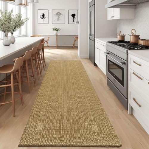 Faux Jute Rug,2x5 Braided Runner Rug for Kitchen,Bathroom,Hallway. - size: 2' x 5' (Rectangular)