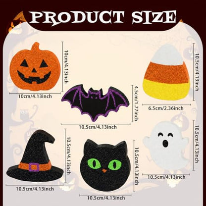 6pcs Halloween Table Decor Indoor, Halloween Decorations for Home - style: Halloween