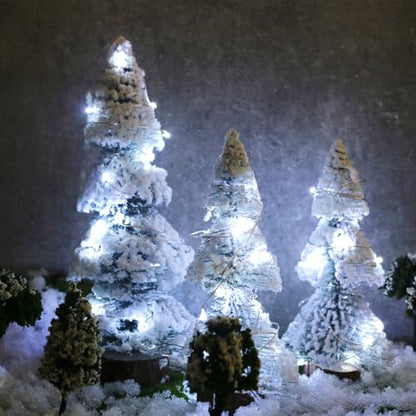 6 Pack Fairy Lights Battery Operated String Lights w/ Timer,2 Remotes,20LED - color: Cool White, size: 6.5ft