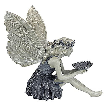 Outdoor Garden Fairy Statue Ornaments, Realistic Angel Sculpture Figurines