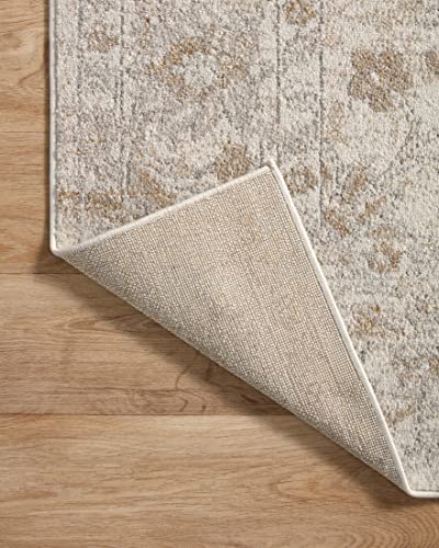 Loloi Odette Ivory/Beige 5'-3" x 7'-9" Area Rug