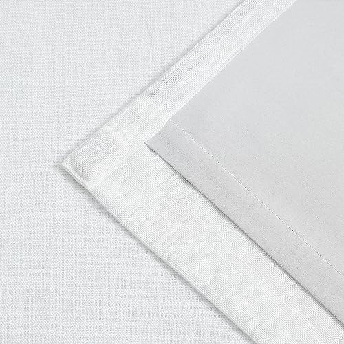 Vision Home White Pinch Pleated Full Blackout Curtains Thermal Insulated Window Curtains 63 inch for Living Room Bedroom Room Darkening Pinch Pleat Drapes with Hooks Back Tab 2 Panel 40" Wx63 L - color: White, size: 40"W x 63"L (Pack of 2)