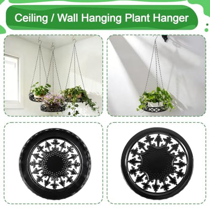OwnMy 11" Plant Hanger Indoor Outdoor, Hanging Planter for Indoor Plants - size: 11 Inch