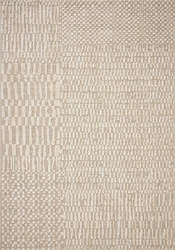 Loloi Amber Lewis Bexley Natural/Birch 2'-7" x 10'-0" Runner Rug - color: Natural / Birch, size: 2'7" x 10' (Rectangular)