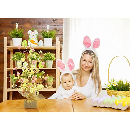 18Inch Easter Egg Tree Decorations for Home Tabletop Spring Indoor Decor