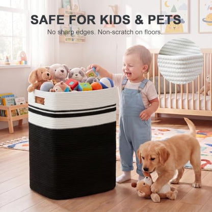 OIAHOMY Laundry Hamper Collapsible Laundry Basket Clothes Organizer Black - color: Black, size: 16.5*13*22