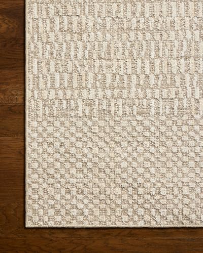 Loloi Amber Lewis Bexley Natural/Birch 2'-7" x 4' Accent Rug - color: Natural / Birch, size: 2'7" x 4' (Rectangular)