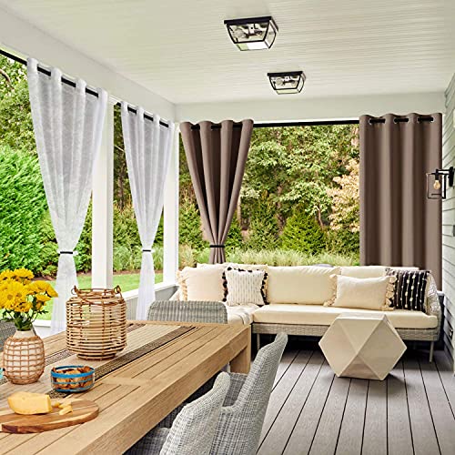 Curtain Tiebacks Ropes, 6pcs Decorative Handmade Tie Backs Curtain Holdbacks Holders Cord for Window Sheer Drapes Indoor Outdoor, Black - color: Black, size: 6pcs