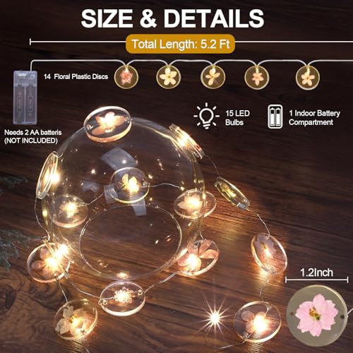 LED String Lights Indoor Baterry Powered 15 LED Christmas String Lights Fairy Lights for Bedroom Weeding Birthday Decorations Party Christmas Tree Ornaments (5.2 FT /1.65M Pink) - color: Pink