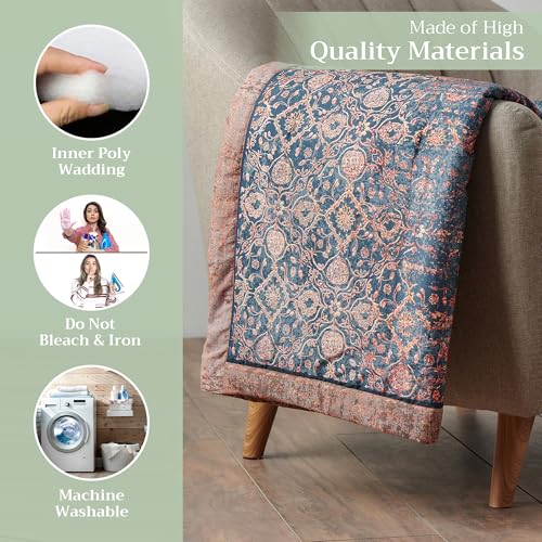 Maison d' Hermine Throw Blanket for Couch Lightweight Soft (50''X60'') - color: 012 - Imperfection, size: 50"x60"