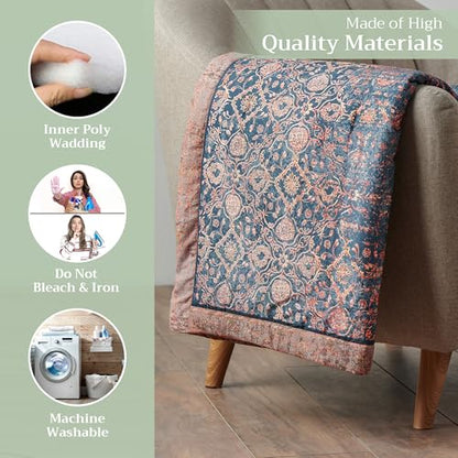 Maison d' Hermine Throw Blanket for Couch Lightweight Soft (50''X60'') - color: 012 - Imperfection, size: 50"x60"