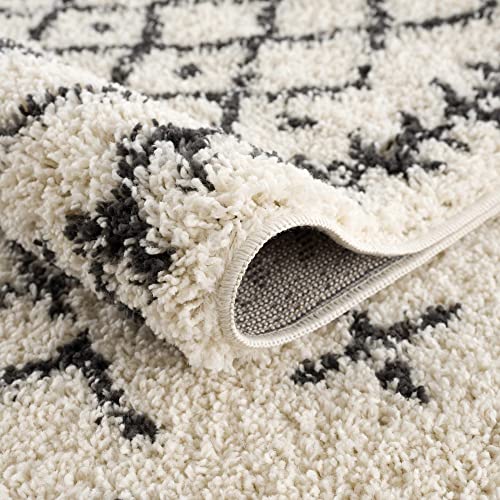 Hauteloom Masada Area Rug - color: Charcoal, Beige / Godalming, size: 5'3" x 7'3" (Rectangular)
