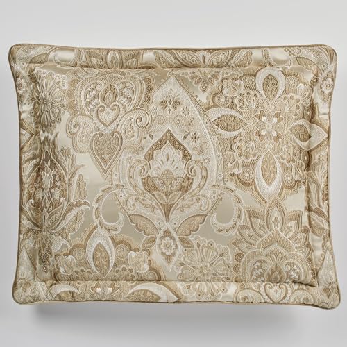 Albany Luxury Bedspread, Champagne and Ivory, California King, 3 Pc Set