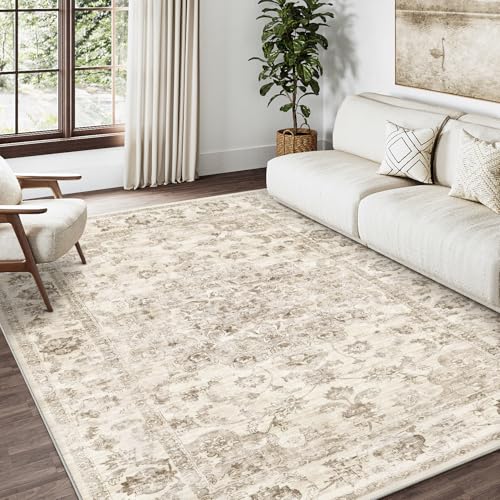 4x5 Beige Neutral Area Rug - color: Neutral | Beige, size: 4' x 5' (Rectangular)