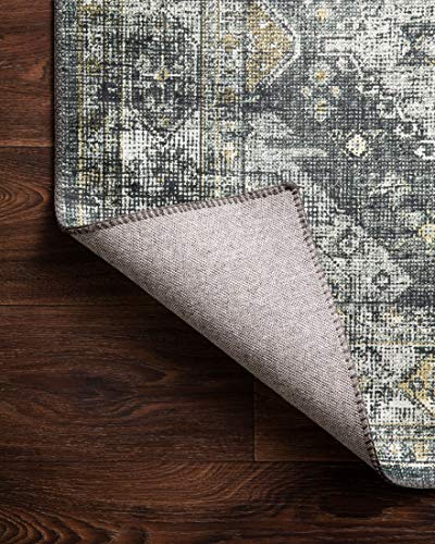 Loloi Skye Graphite/Silver 2'-0" x 5'-0" Accent Rug - color: Graphite / Silver, size: 2' x 5' (Rectangular)