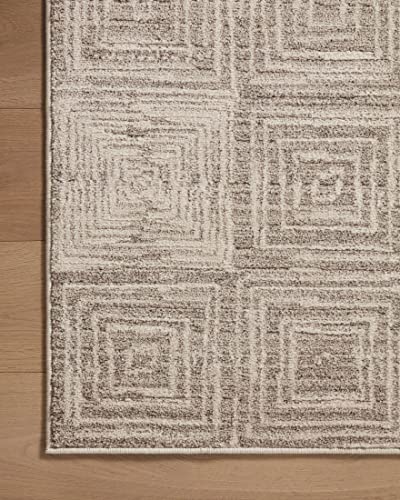 Loloi Darby Beige/Grey 7'-10" x 10' Area Rug - color: Beige / Grey, size: 7'10" x 10' (Rectangular)