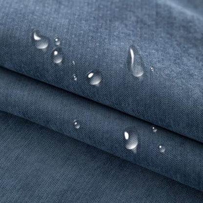 STACYPIK Waterproof Non Slip Couch Covers for Sofa Anti-Scratch Sofa Covers - color: A-waterproof-navy Blue, size: X-Large Size(71" X134")
