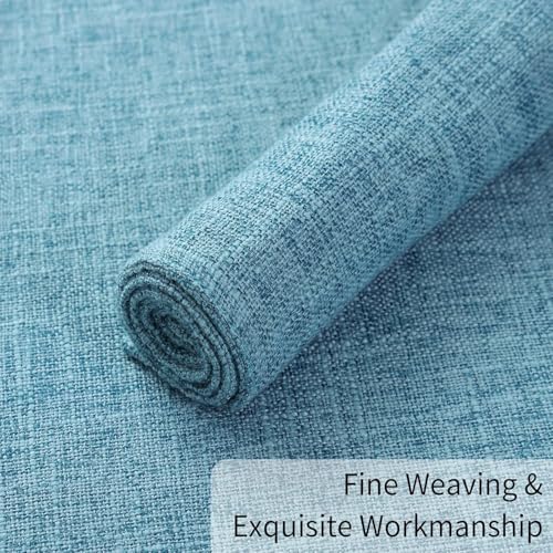 Homaxy Cloths Placemats for Dining Table Set of 8, 13" x 19", Aqua - color: Aqua, size: Placemats Set of 8