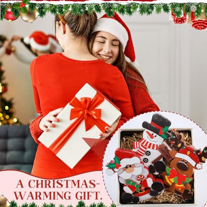 GlikCeil 3 Pcs Christmas Wooden Decorations Table Centerpieces - style: Merry Christmas